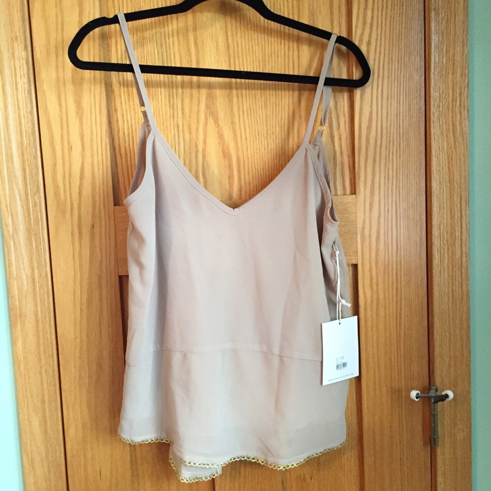 ONE TEASPOON Beige Dress Tank